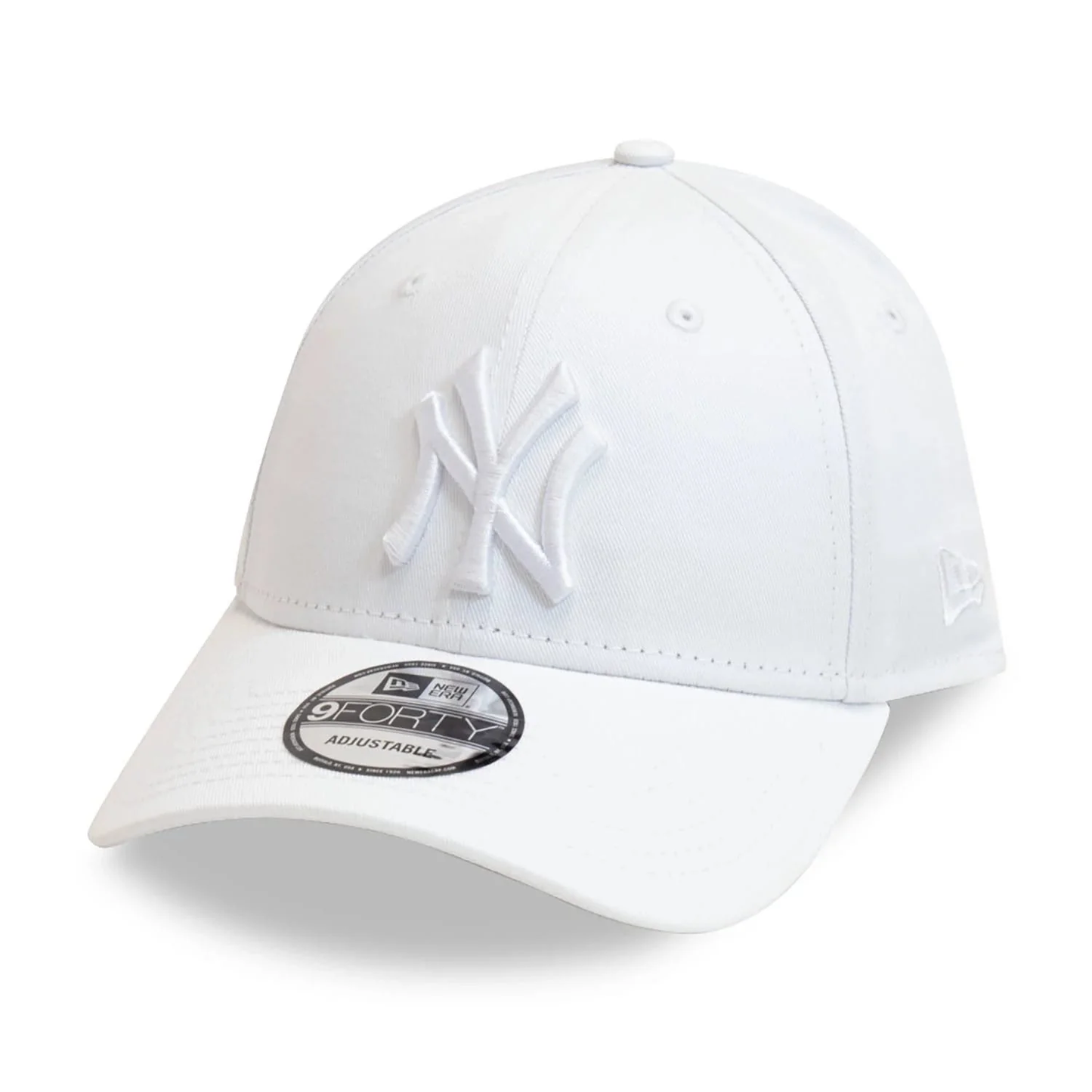 NEW ERA New York Yankees League Essential White 9FORTY Adjustable Cap