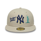NEW ERA New York Yankees MLB City Icon Light Beige 59FIFTY Fitted Cap