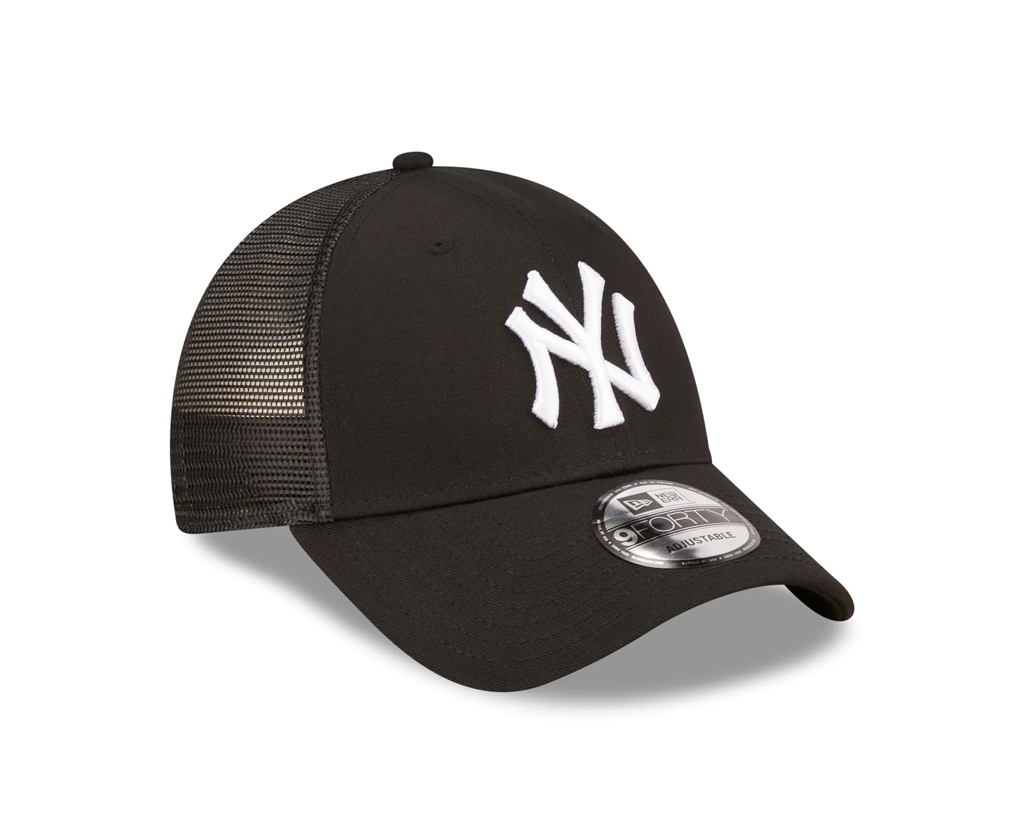 NEW ERA New York Yankees Home Field Black 9FORTY A-Frame Trucker Cap