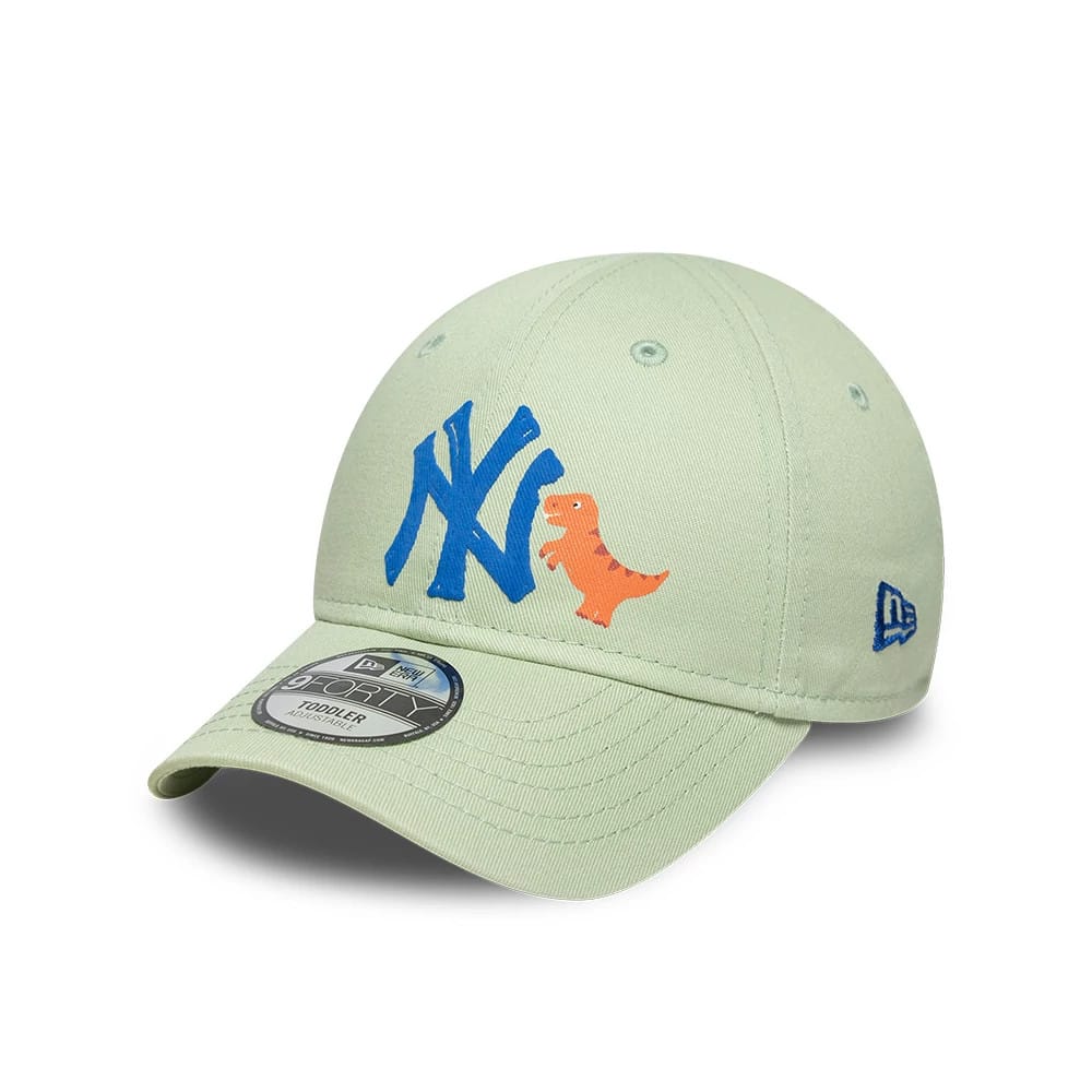NEW ERA New York Yankees Toddler MLB Dino Pastel Green 9FORTY Adjustable Cap