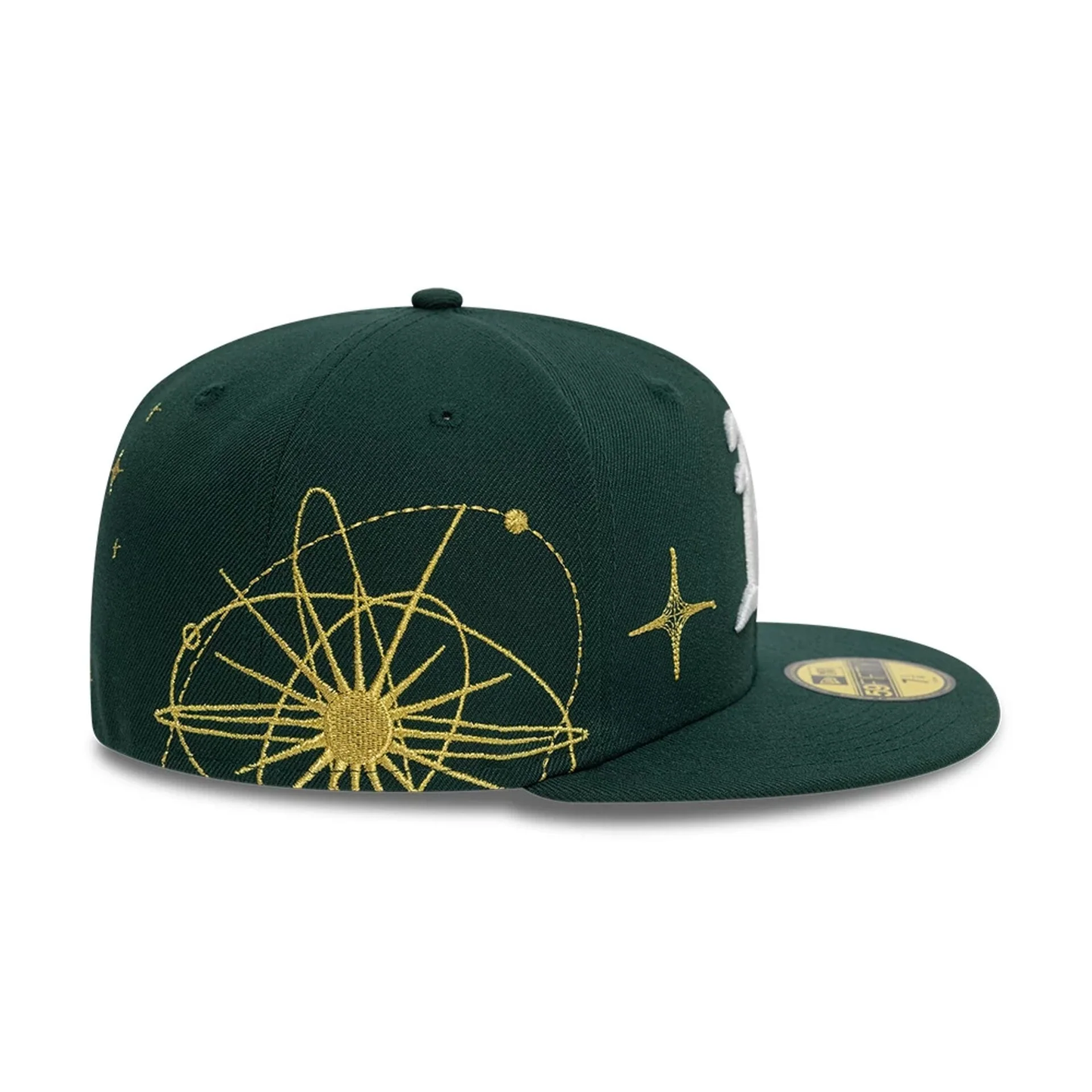 NEW ERA Oakland Athletics MLB Zodiac Dark Green 59FIFTY Fitted Cap