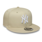 NEW ERA New York Yankees MLB League Essential Light Beige 9FIFTY Snapback Adjustable Cap