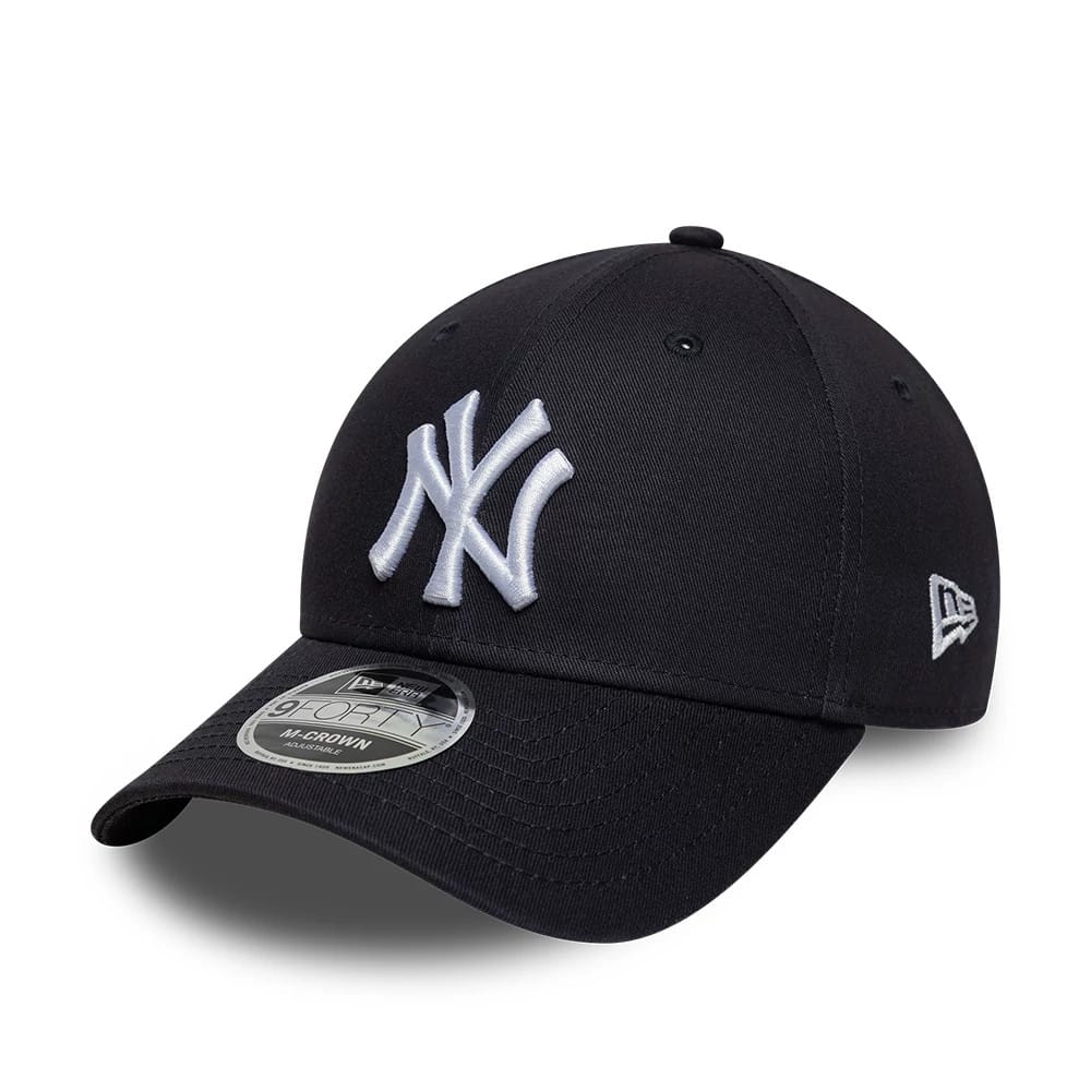 NEW ERA New York Yankees MLB Side Script Navy 9FORTY M-Crown Adjustable Cap