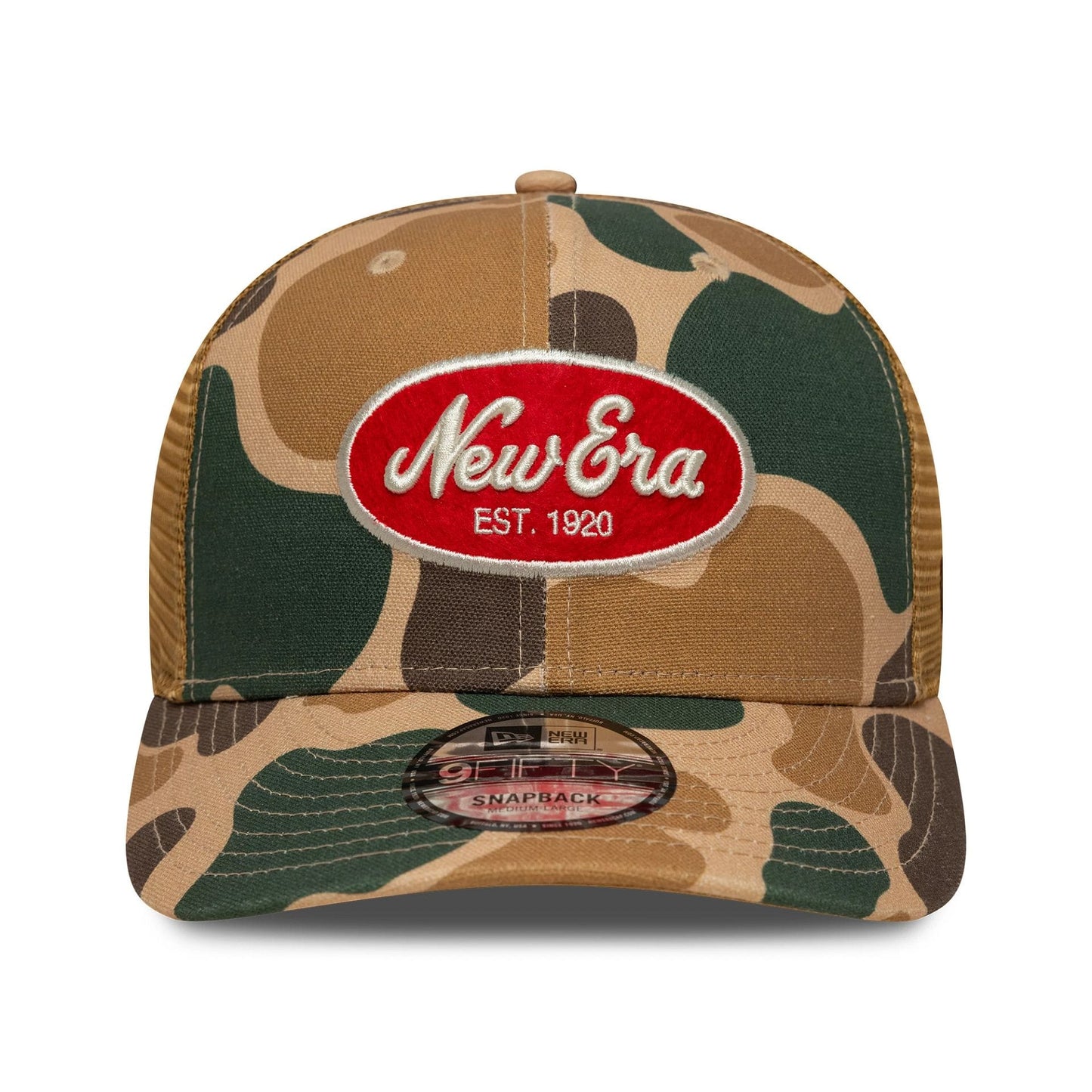 NEW ERA New Era Duck Camo Beige 9FIFTY Snapback Adjustable Cap