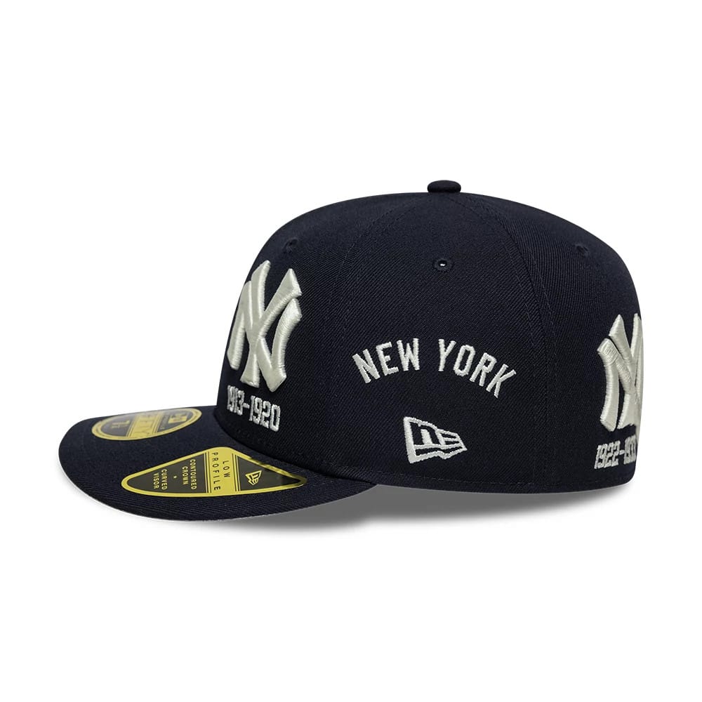 NEW ERA New York Yankees MLB Historic Navy Low Profile 59FIFTY Fitted Cap