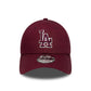 NEW ERA LA Dodgers MLB Team Outline Dark Red 9FORTY Adjustable Cap