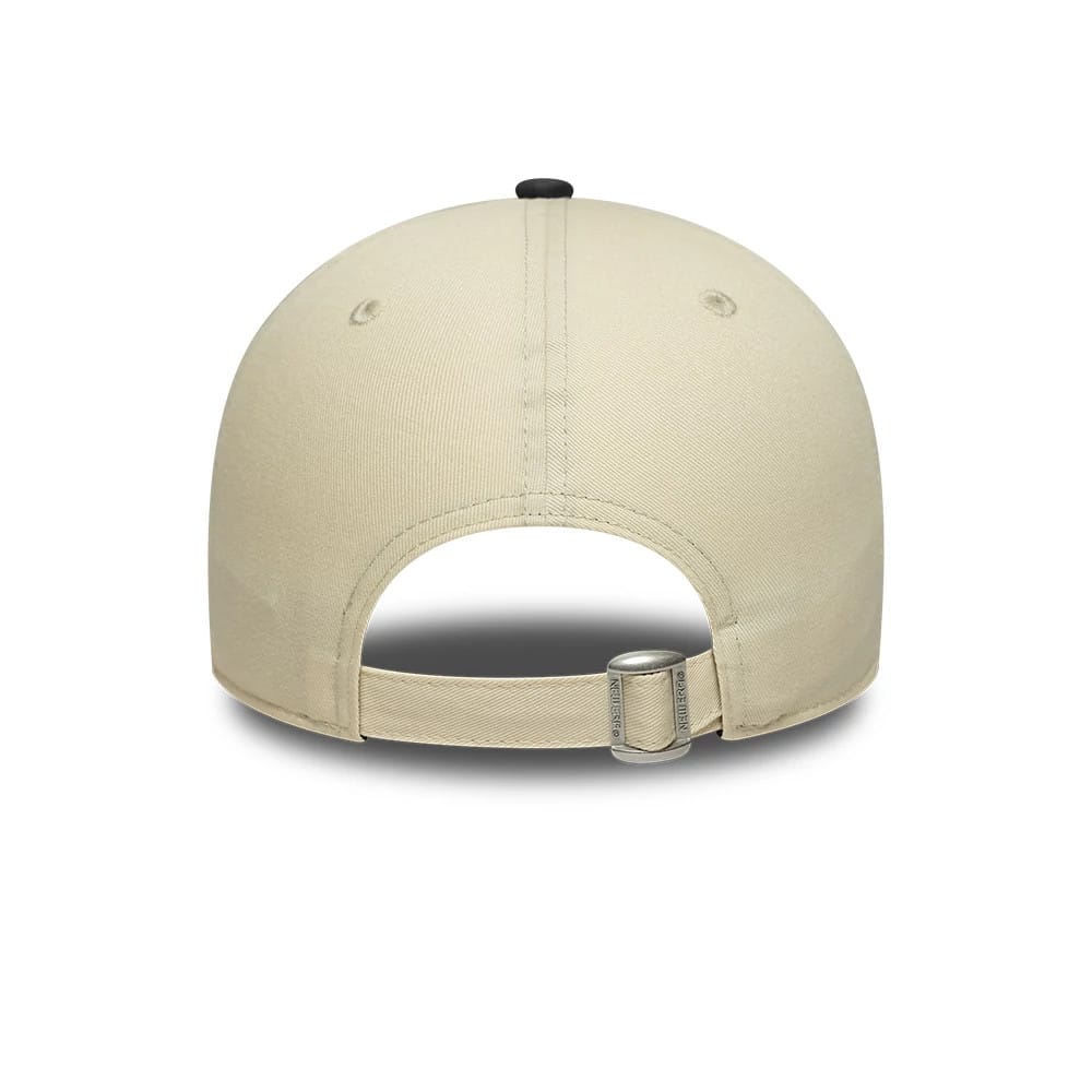 NEW ERA LA Lakers NBA Colourblock Cream & Black 9FORTY Adjustable Cap