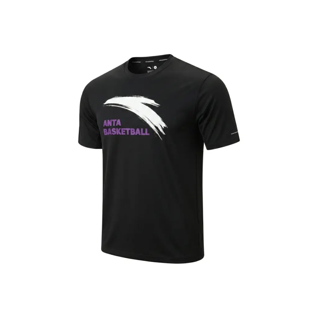 ANTA Campus Black T-Shirt