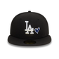 NEW ERA LA Dodgers MLB Heart Icon Black 59FIFTY Fitted Cap