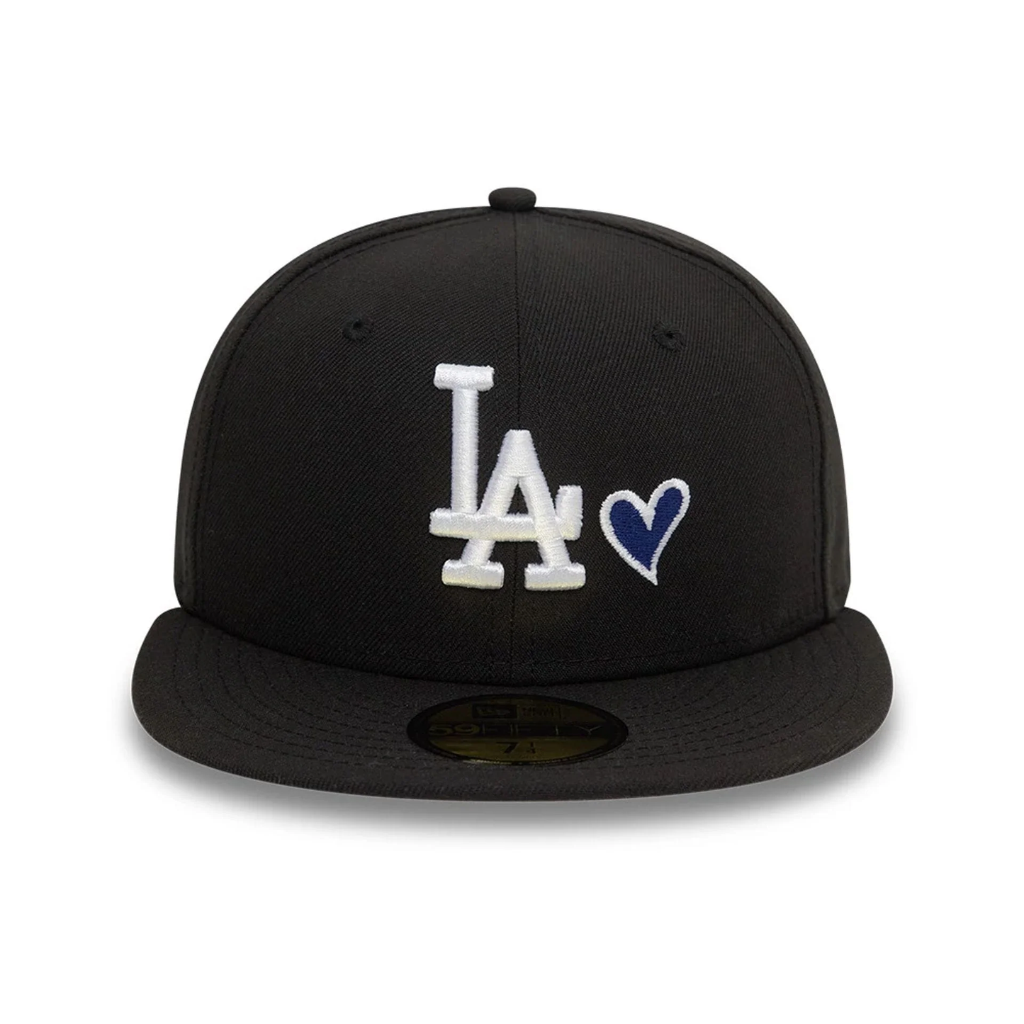 NEW ERA LA Dodgers MLB Heart Icon Black 59FIFTY Fitted Cap