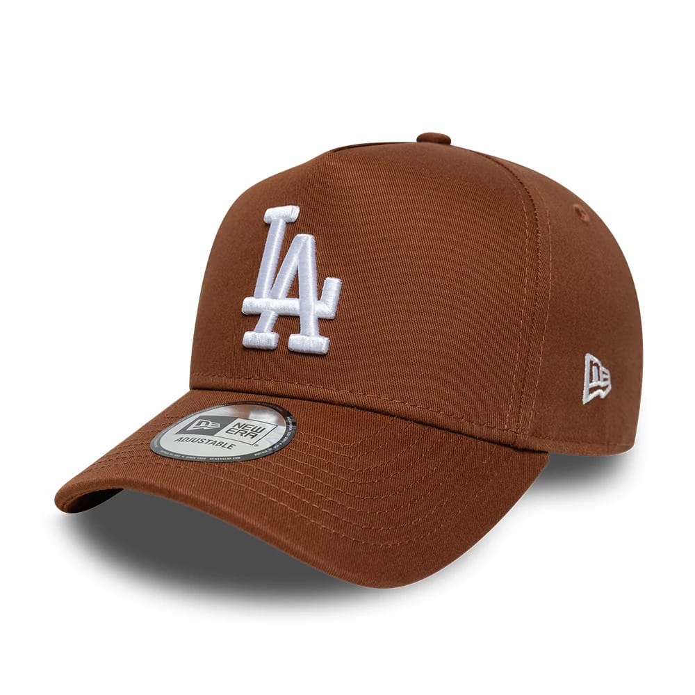 NEW ERA LA Dodgers MLB League Essential Brown 9FORTY E-Frame Adjustable Cap