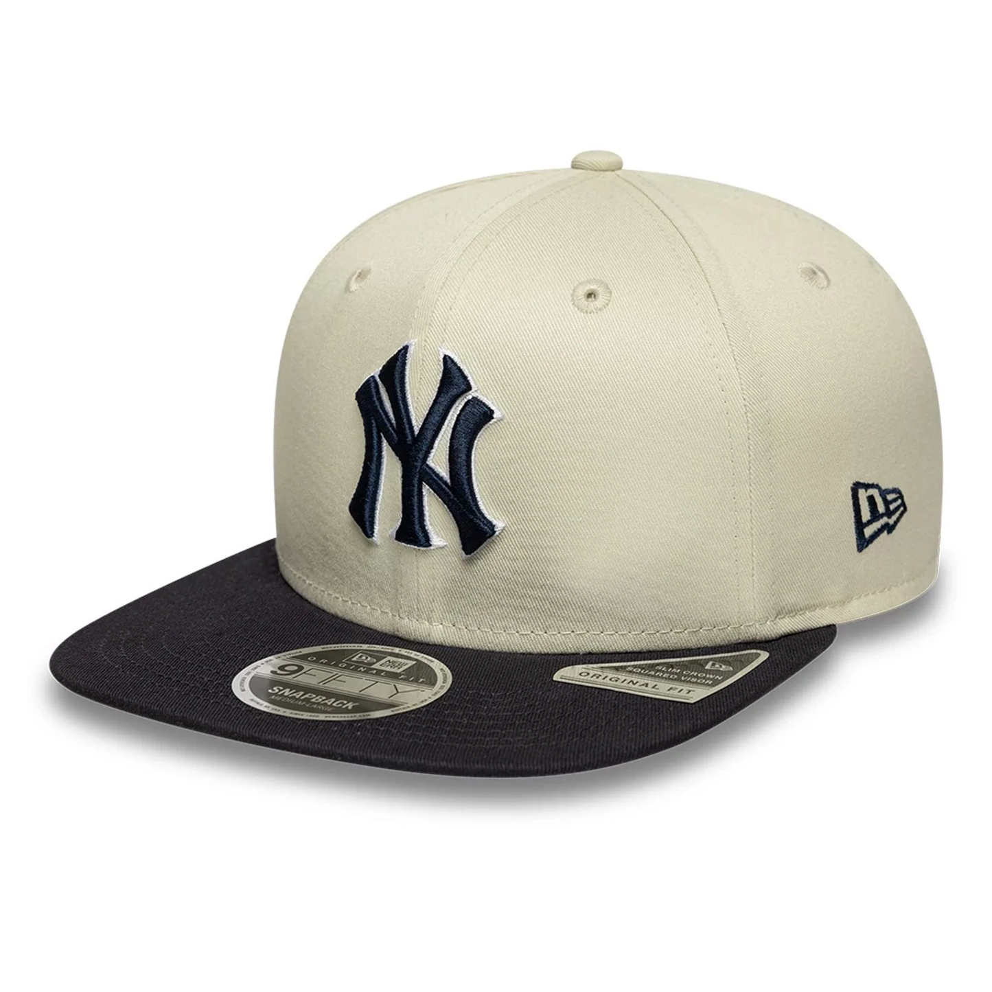 NEW ERA New York Yankees MLB World Series Patch Light Beige 9FIFTY Snapback Adjustable Cap