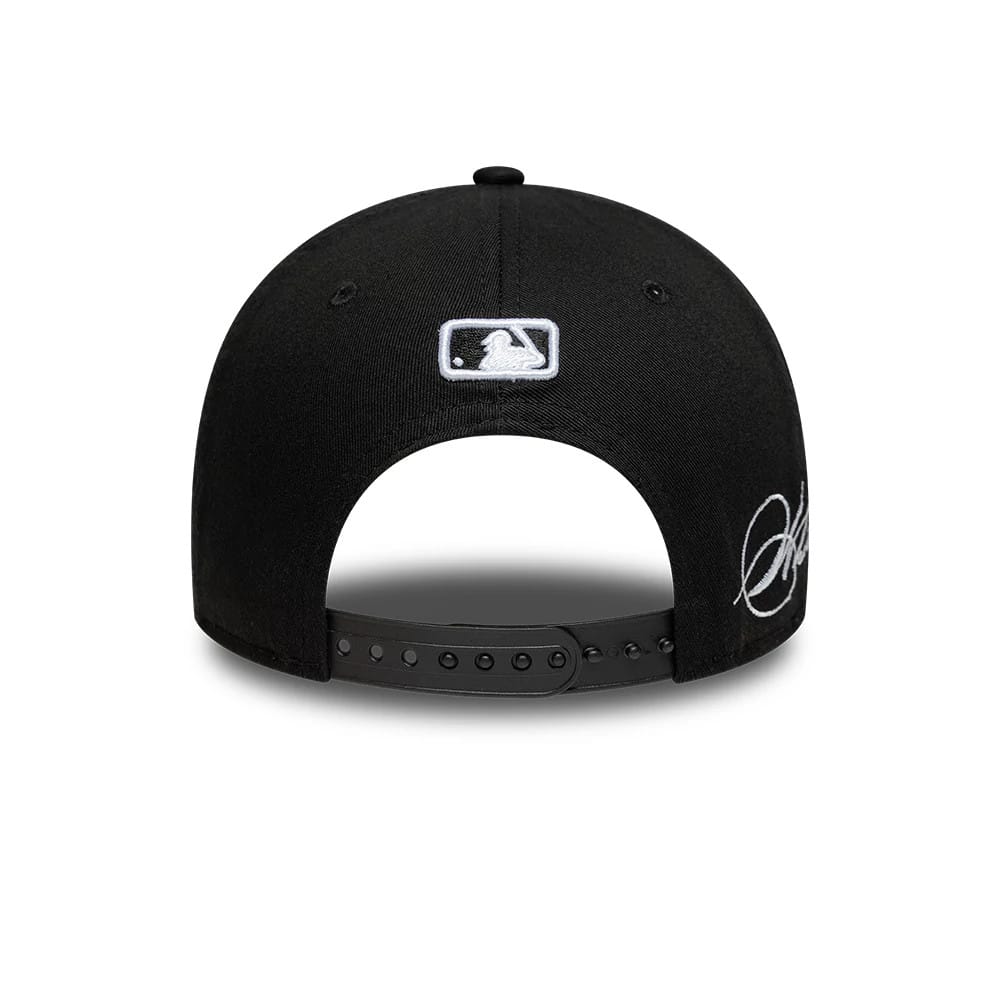 NEW ERA Chicago White Sox MLB Side Script Black 9FORTY M-Crown Adjustable Cap