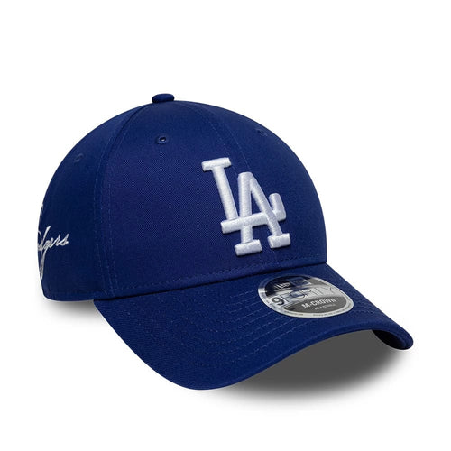 NEW ERA LA Dodgers MLB Side Script Dark Blue 9FORTY M-Crown Adjustable Cap