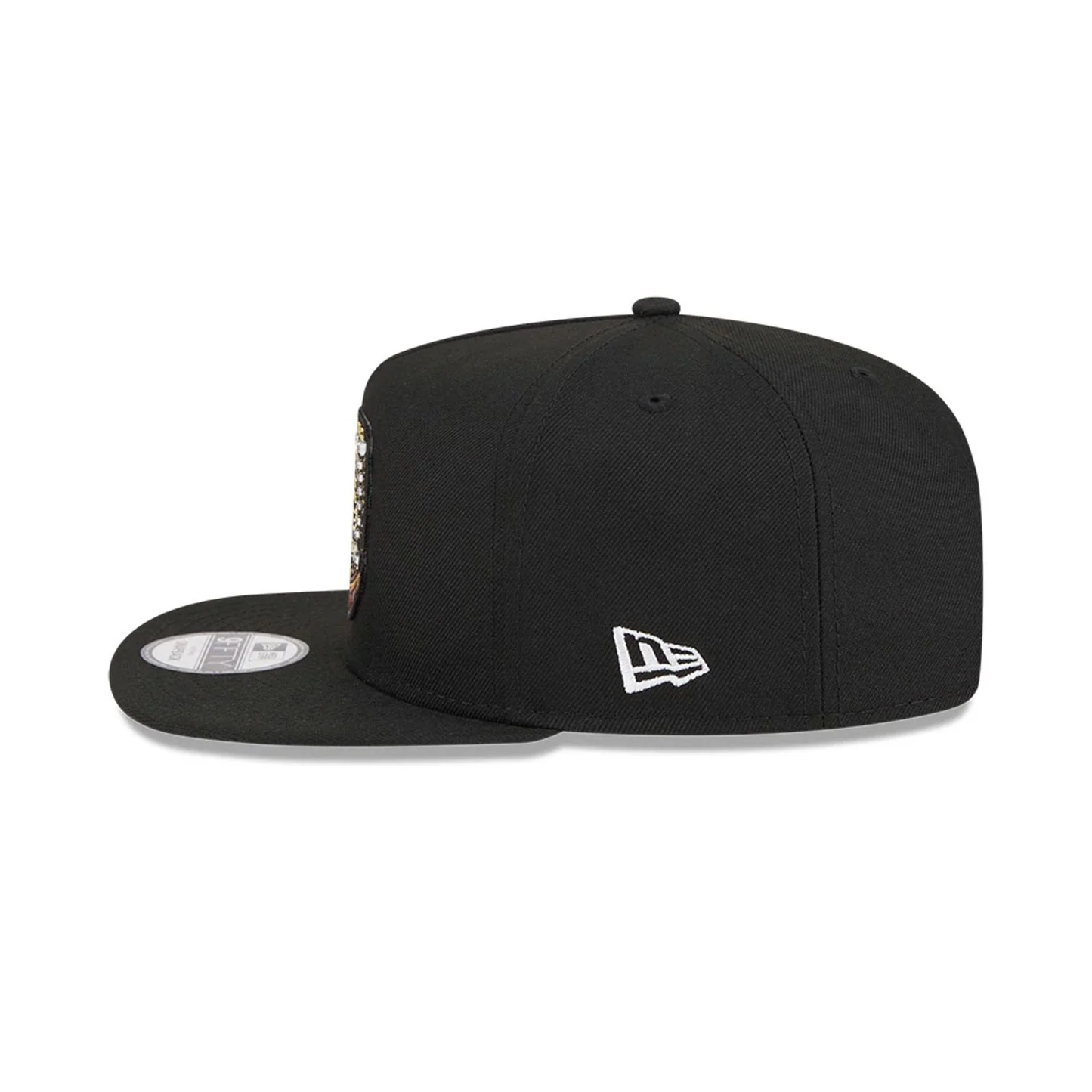 NEW ERA Chicago Bulls NBA Ring Black 9FIFTY A-Frame Snapback Adjustable Cap