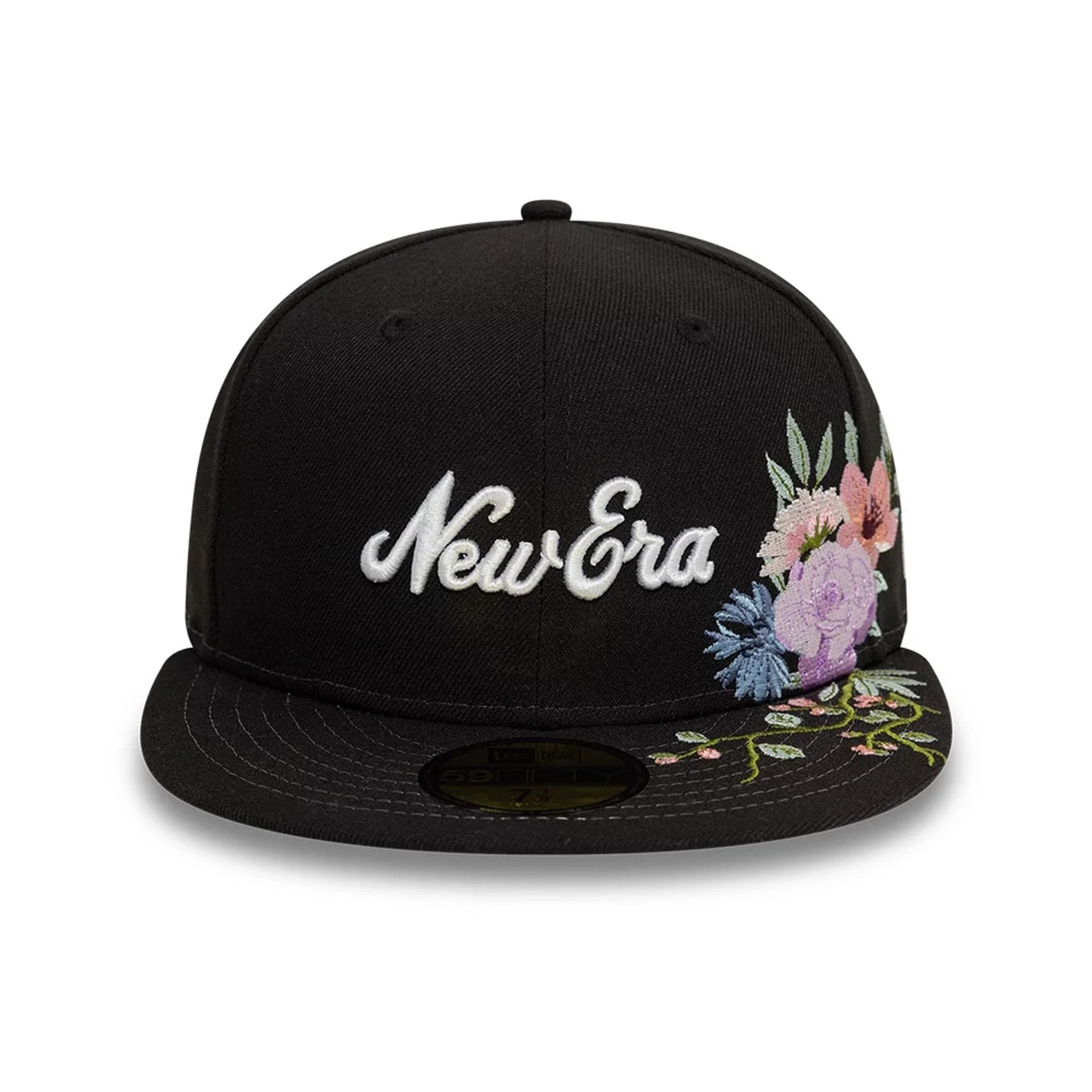 NEW ERA New Era Floral Emblem Black 59FIFTY Fitted Cap