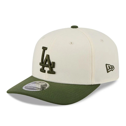 NEW ERA LA Dodgers MLB Rifle Green 9SEVENTY Stretch Snap Adjustable Cap