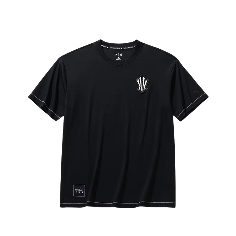 ANTA KAI Monogram Black T-Shirt