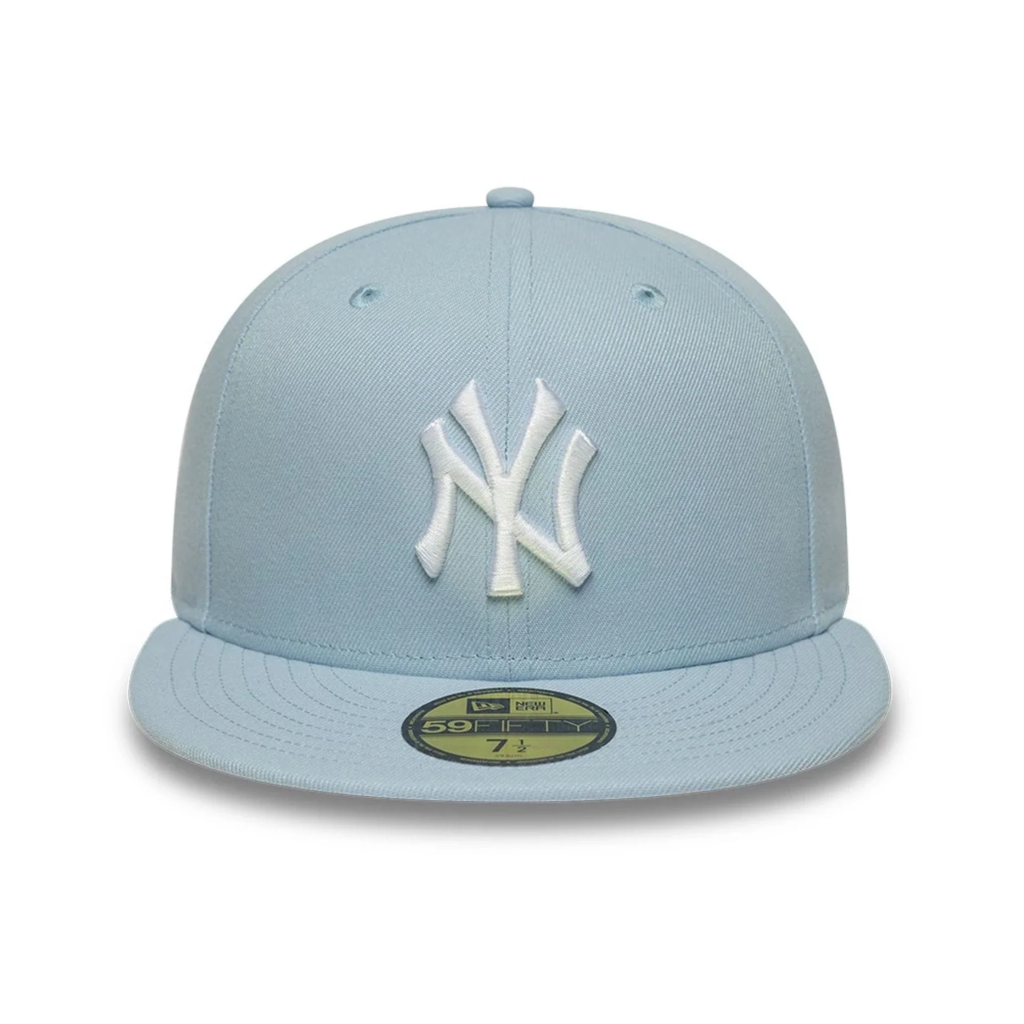NEW ERA New York Yankees MLB League Essential Pastel Blue 59FIFTY Fitted Cap
