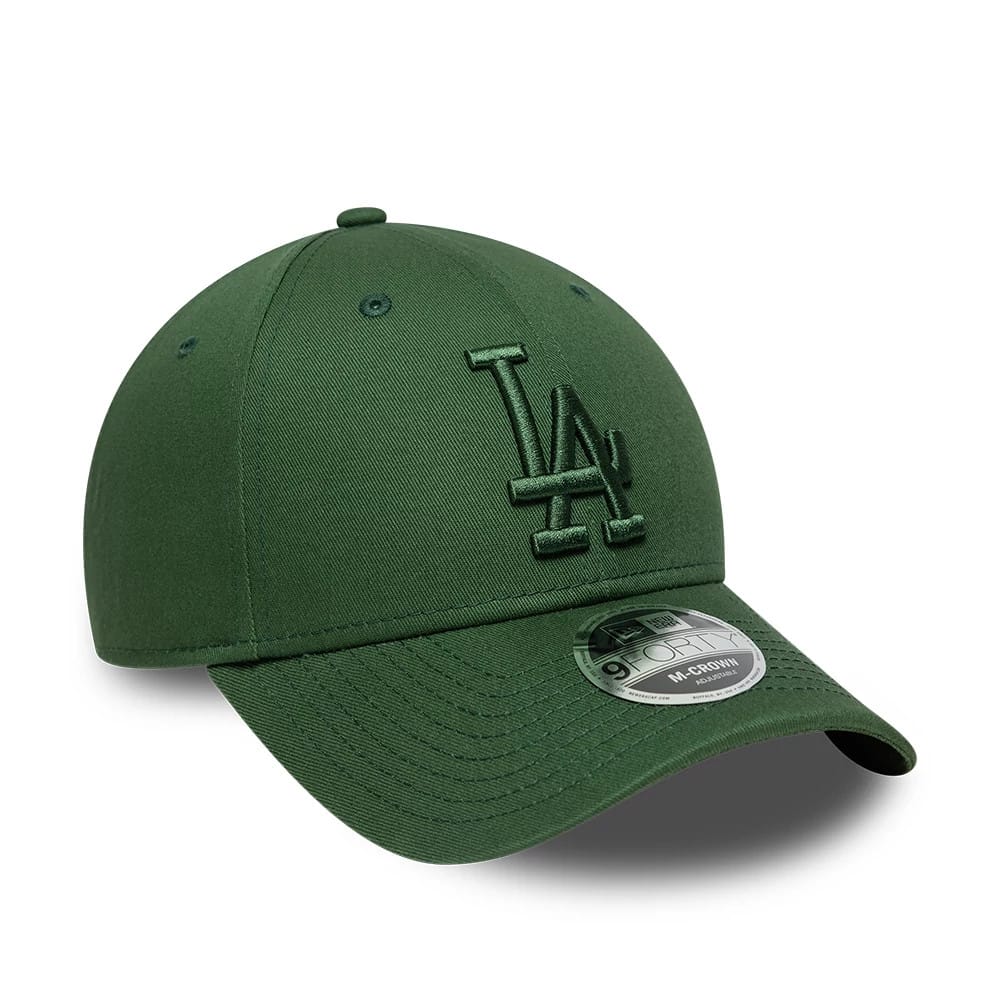 NEW ERA LA Dodgers MLB Dark Green 9FORTY M-Crown Adjustable Cap