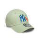 NEW ERA New York Yankees Toddler MLB Dino Pastel Green 9FORTY Adjustable Cap