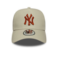 NEW ERA New York Yankees MLB League Essential Cream 9FORTY E-Frame Adjustable Cap