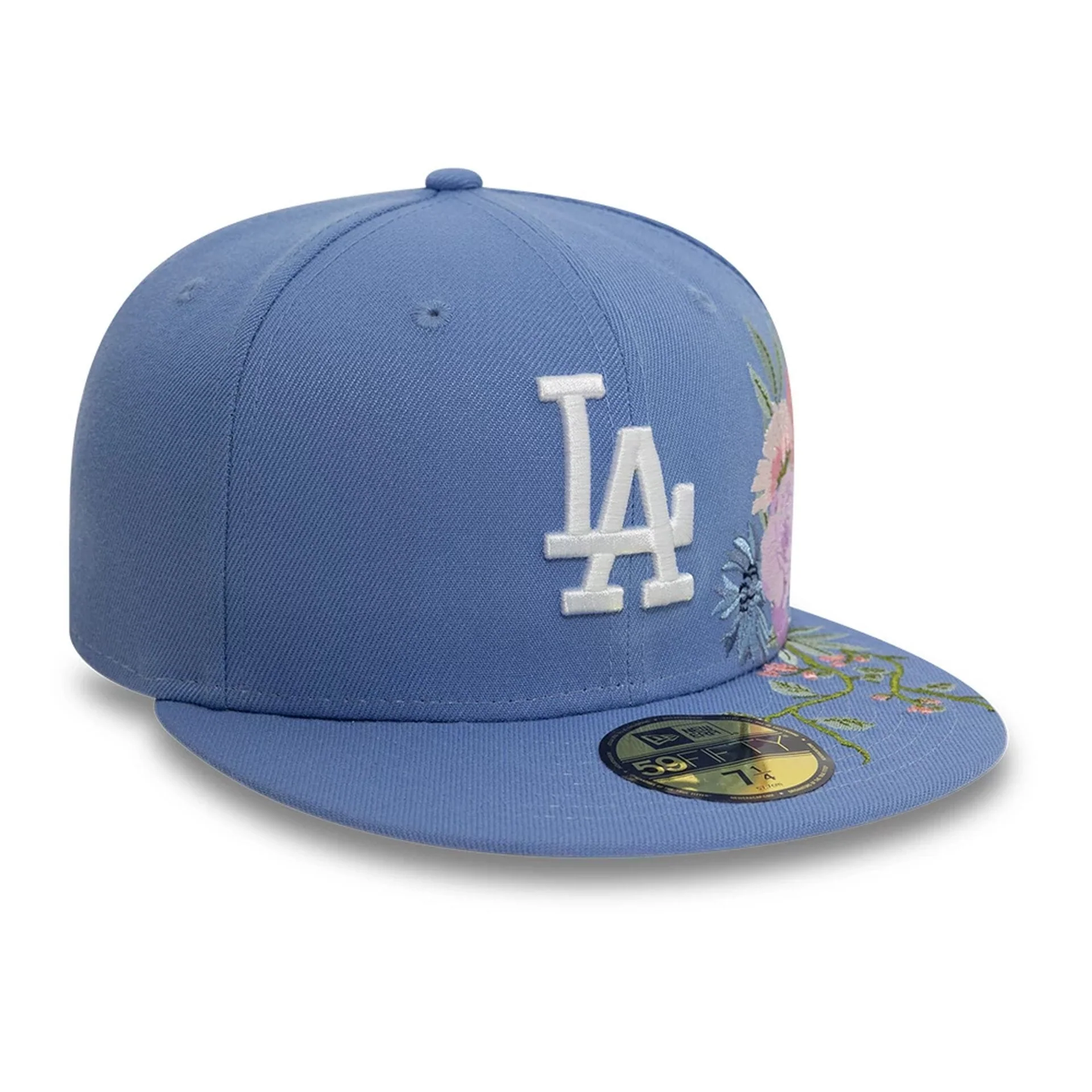 NEW ERA LA Dodgers MLB Floral Blue 59FIFTY Fitted Cap