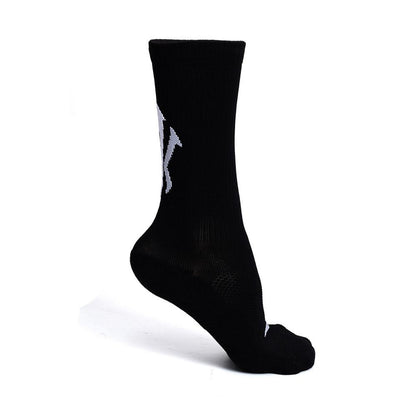 ANTA KAI Logo Basketball Socks Black