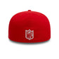 New Era Kansas City Chiefs NFL Official Team Colours Red 59FIFTY Fitted Cap
