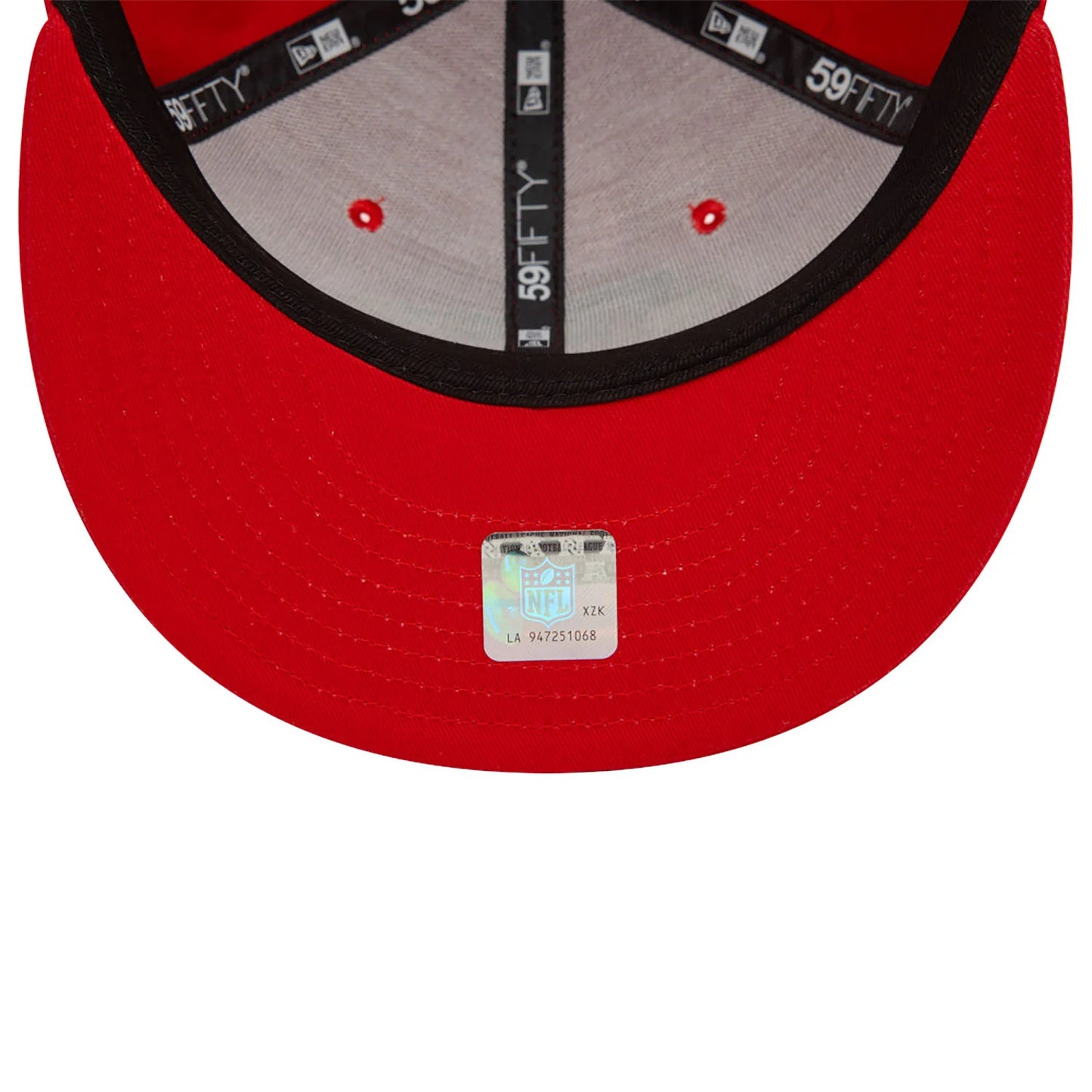New Era Kansas City Chiefs NFL Official Team Colours Red 59FIFTY Fitted Cap