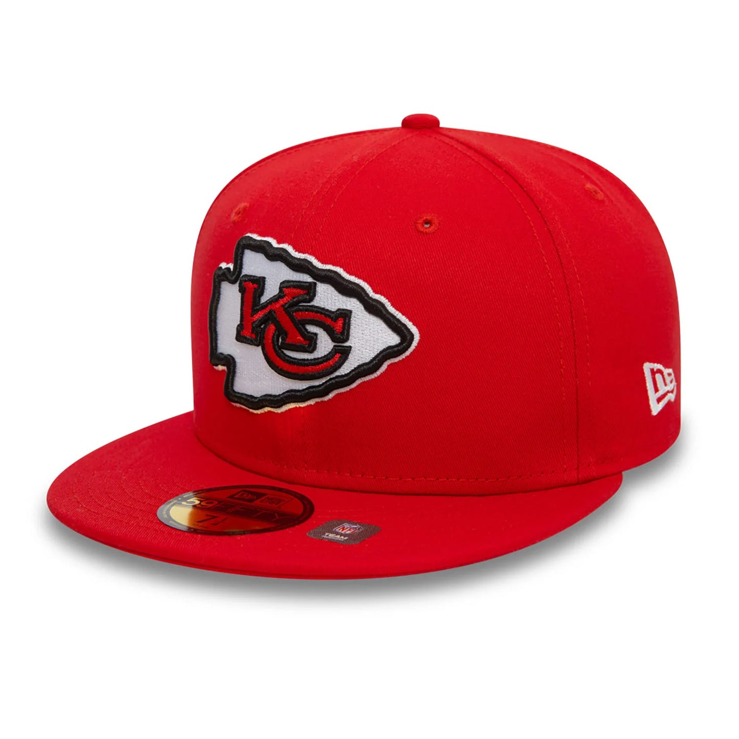 New Era Kansas City Chiefs NFL Official Team Colours Red 59FIFTY Fitted Cap