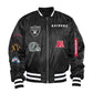 LAS VEGAS RAIDERS X ALPHA X NEW ERA MA-1 BOMBER JACKET