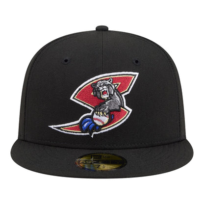New Era Sacramento River Cats Black Minor League Theme Nights 59FIFTY Fitted Hat