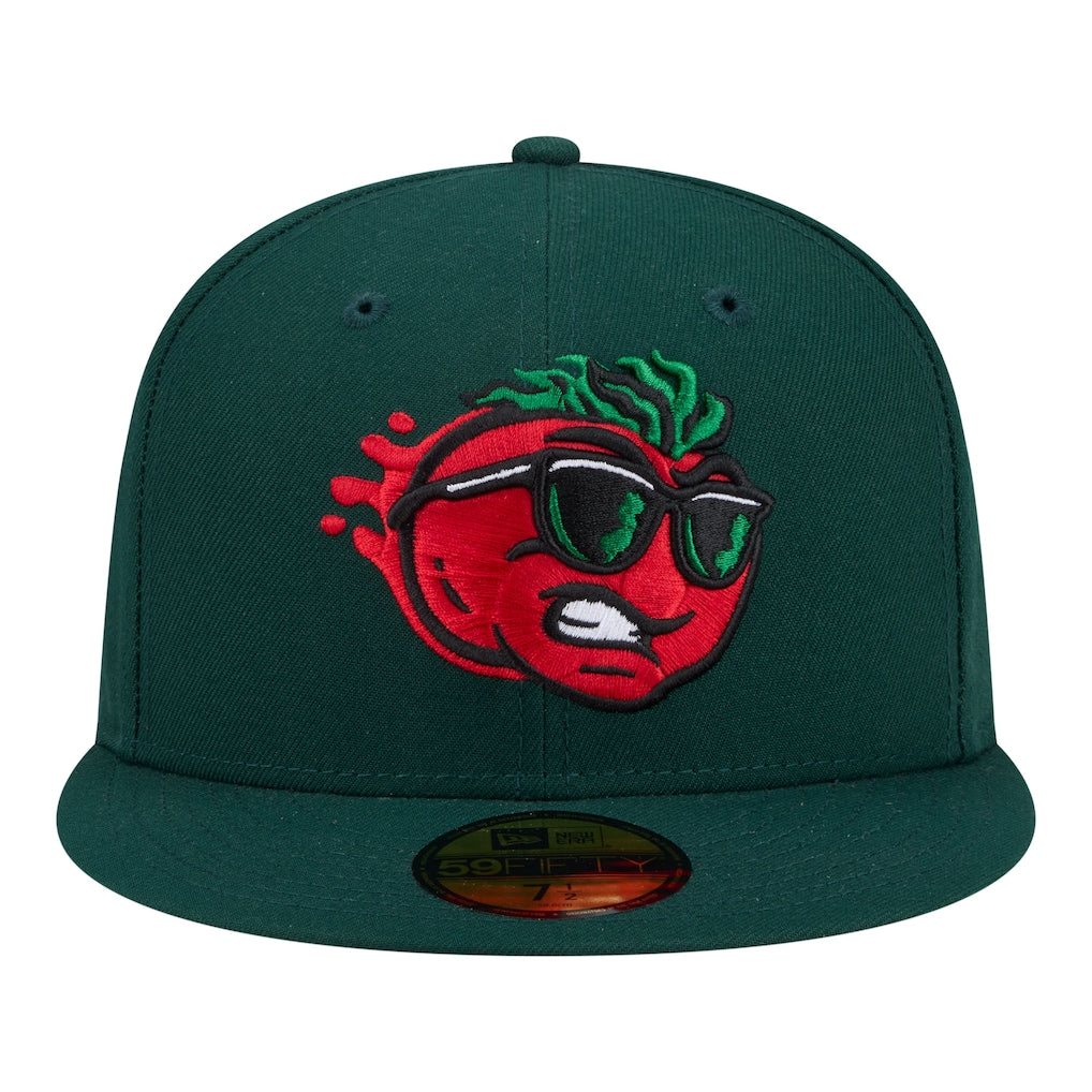 New Era Jersey Shore BlueClaws Dark Green Minor League Theme Nights 59FIFTY Fitted Hat