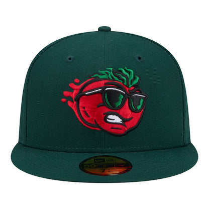 New Era Jersey Shore BlueClaws Dark Green Minor League Theme Nights 59FIFTY Fitted Hat