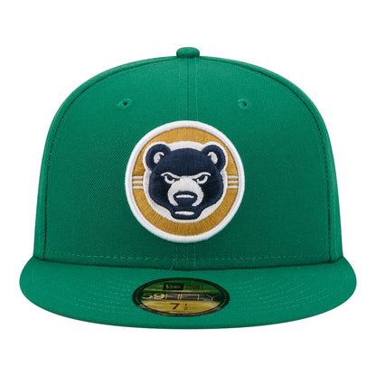 New Era South Bend Cubs Green Minor League Theme Nights 59FIFTY Fitted Hat