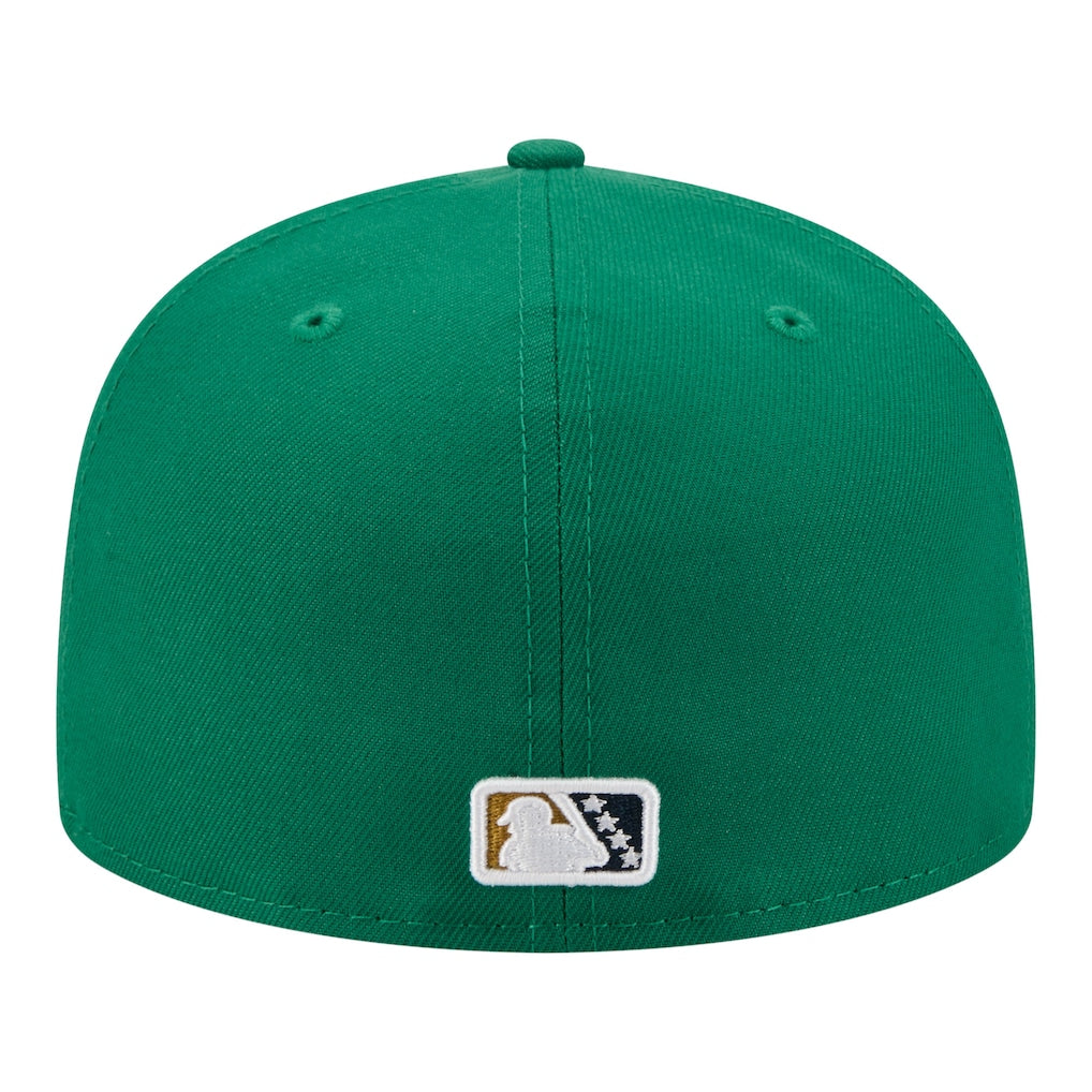 New Era South Bend Cubs Green Minor League Theme Nights 59FIFTY Fitted Hat