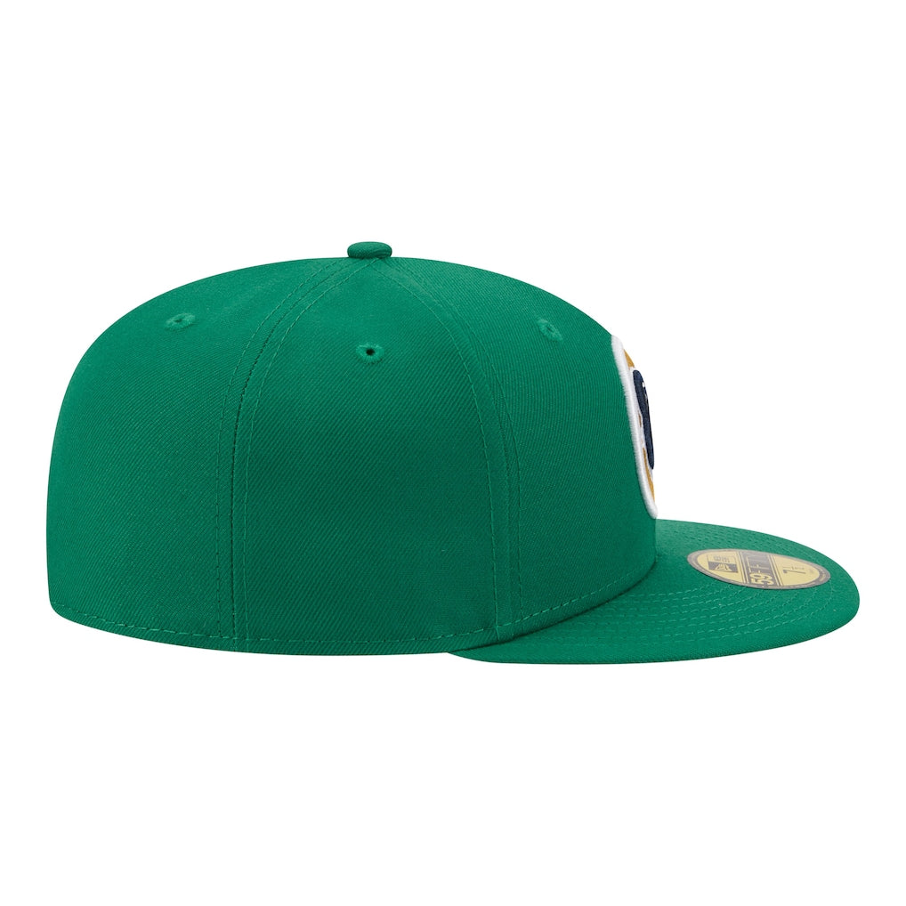 New Era South Bend Cubs Green Minor League Theme Nights 59FIFTY Fitted Hat
