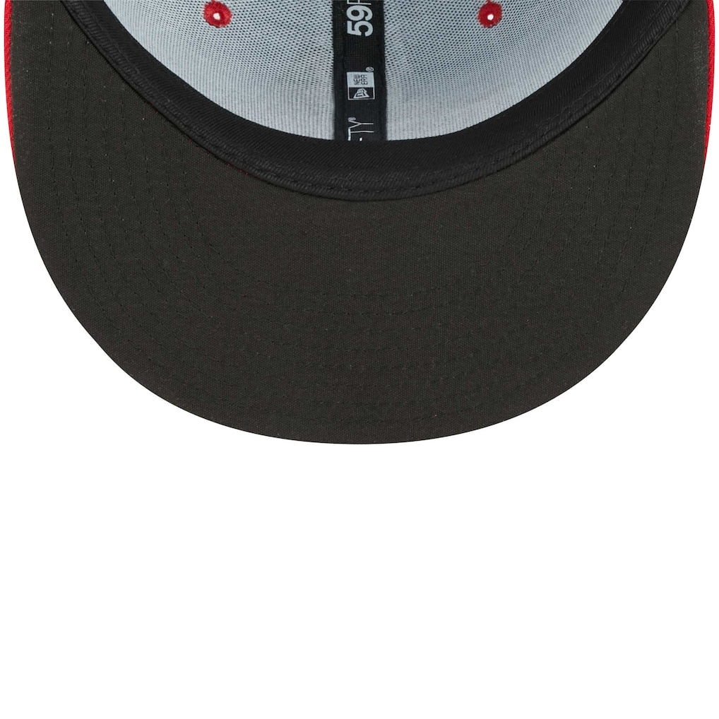 New Era Louisville Bats Light Blue Theme Nights Louisville Mashers 59FIFTY Fitted Hat