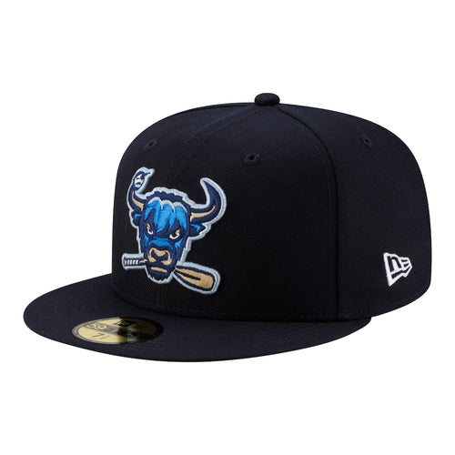 NEW ERA Salem Ridge Yaks Navy MiLB Authentic Collection 59FIFTY Fitted Cap