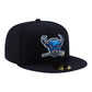 Men's Salem Ridge Yaks New Era Navy Authentic Collection 59FIFTY Fitted Hat