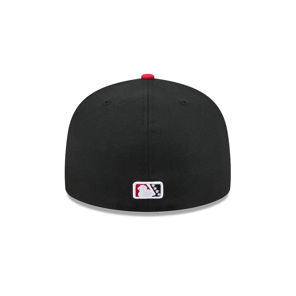 New Era Fresno Grizzlies Black Theme Nights 59FIFTY Fitted Hat