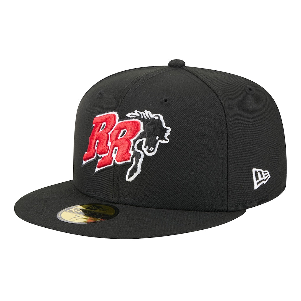 New Era Frisco RoughRiders Black Theme Nights 59FIFTY Fitted Hat