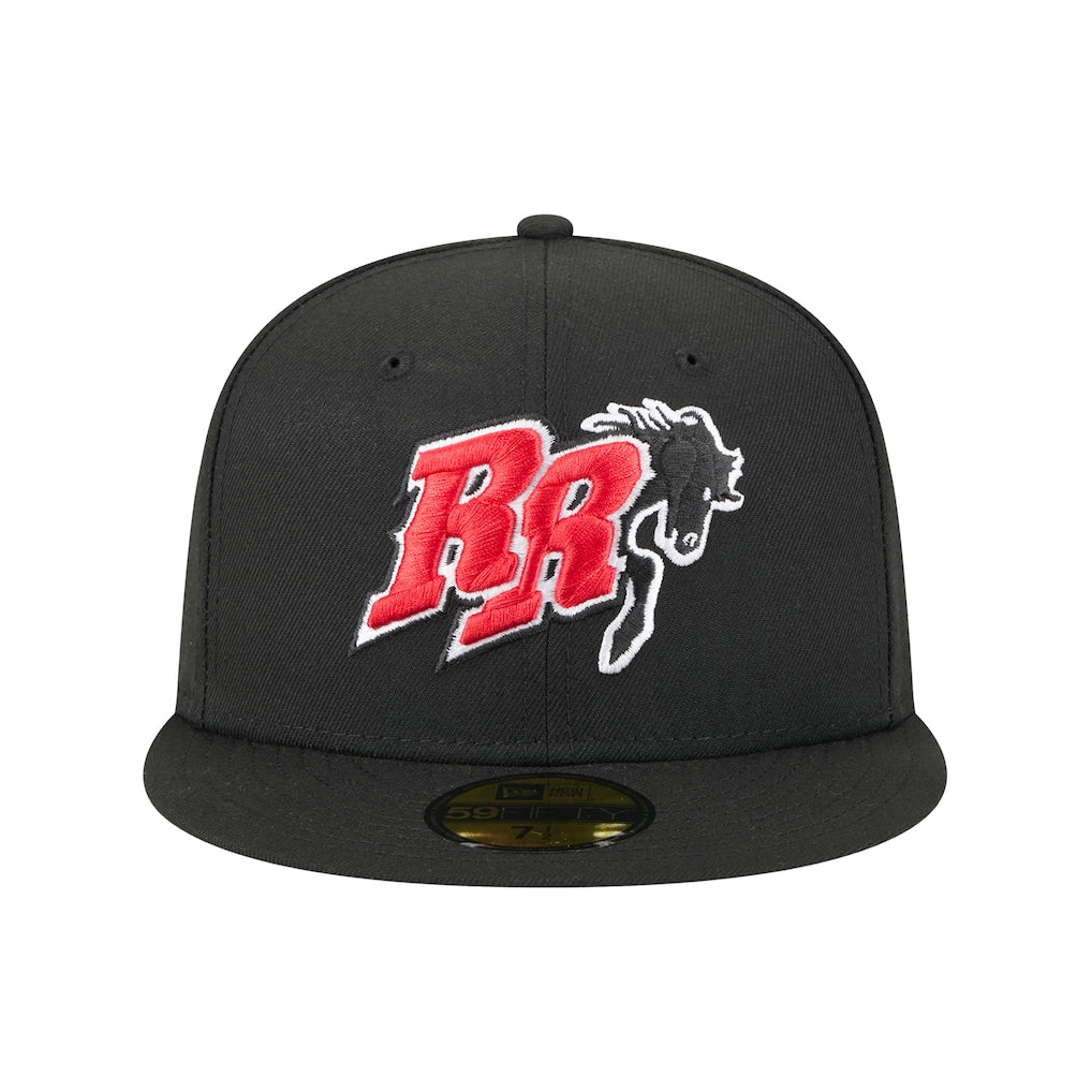 New Era Frisco RoughRiders Black Theme Nights 59FIFTY Fitted Hat