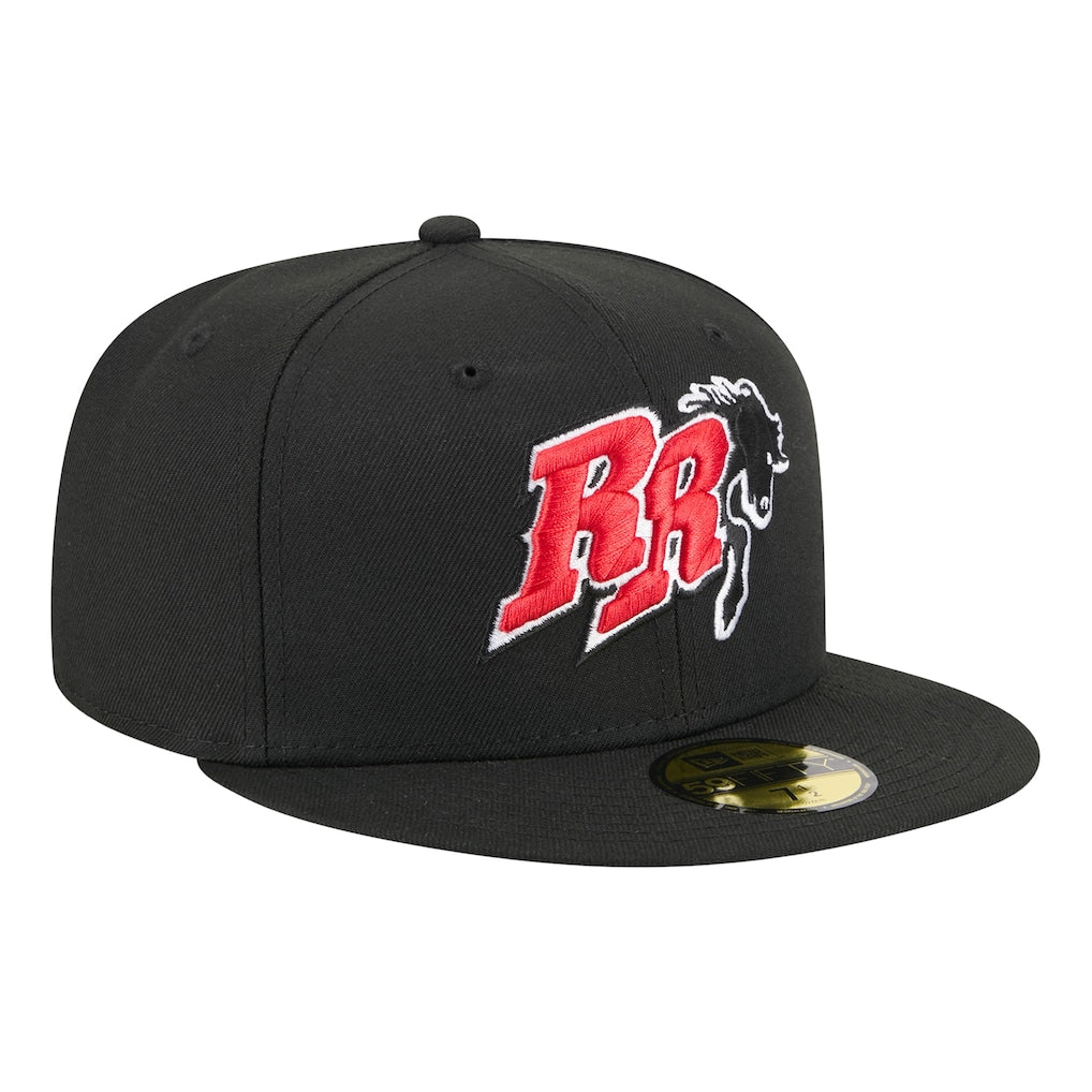 New Era Frisco RoughRiders Black Theme Nights 59FIFTY Fitted Hat