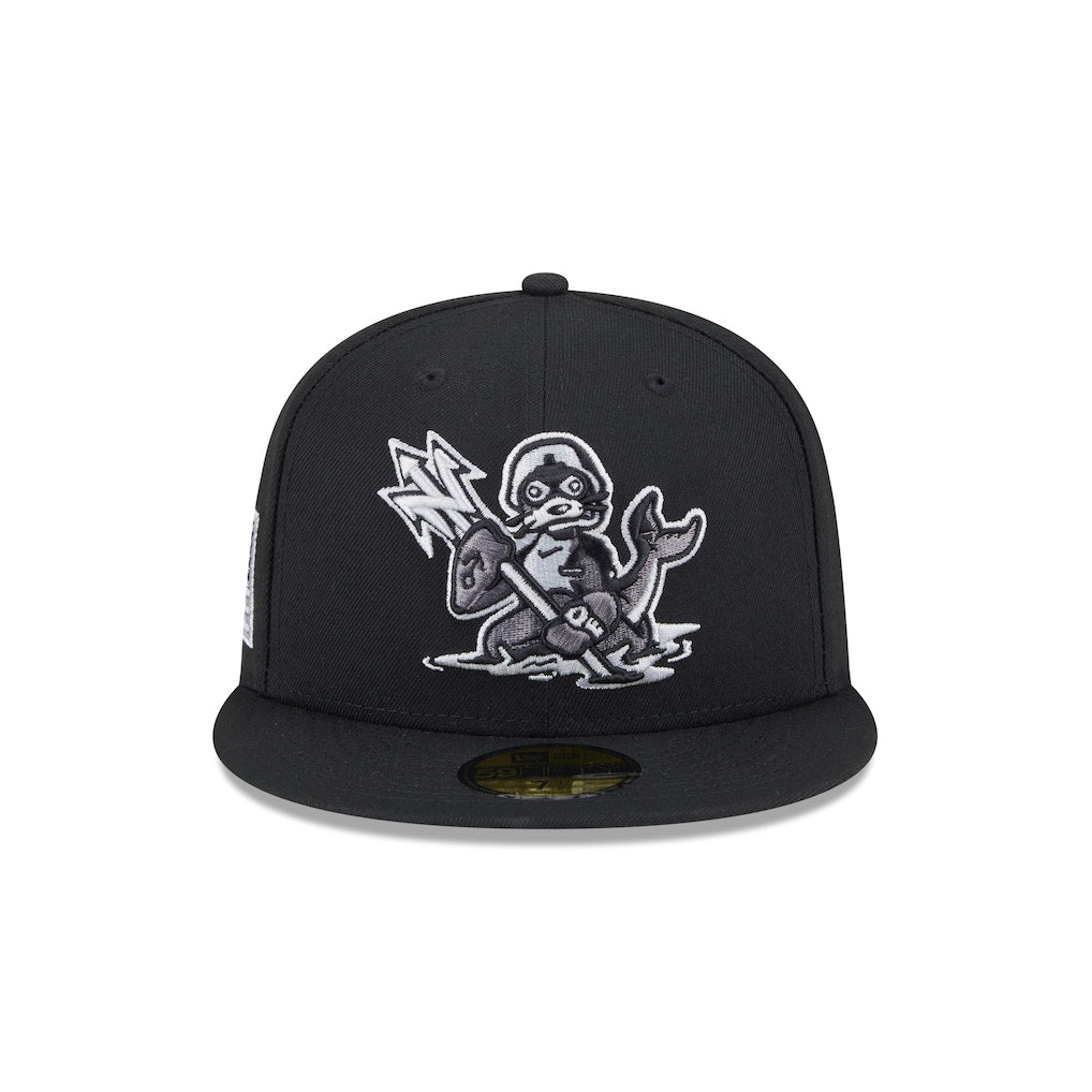 New Era Norfolk Tides Black Theme Nights 59FIFTY Fitted Hat