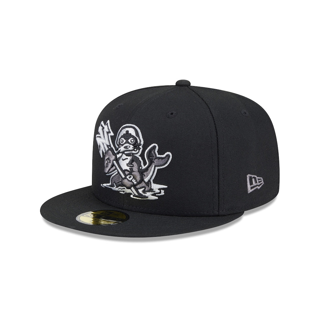 New Era Norfolk Tides Black Theme Nights 59FIFTY Fitted Hat