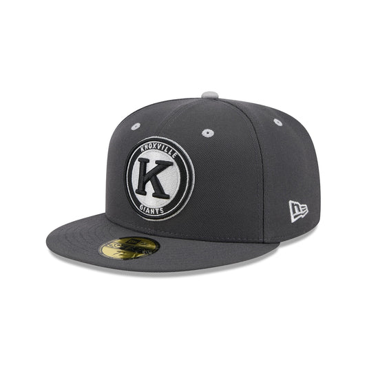 New Era  Knoxville Smokies Charcoal Theme Nights 59FIFTY Fitted Hat