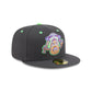 New Era New Hampshire Fisher Cats Grey Theme Nights 59FIFTY Fitted Hat