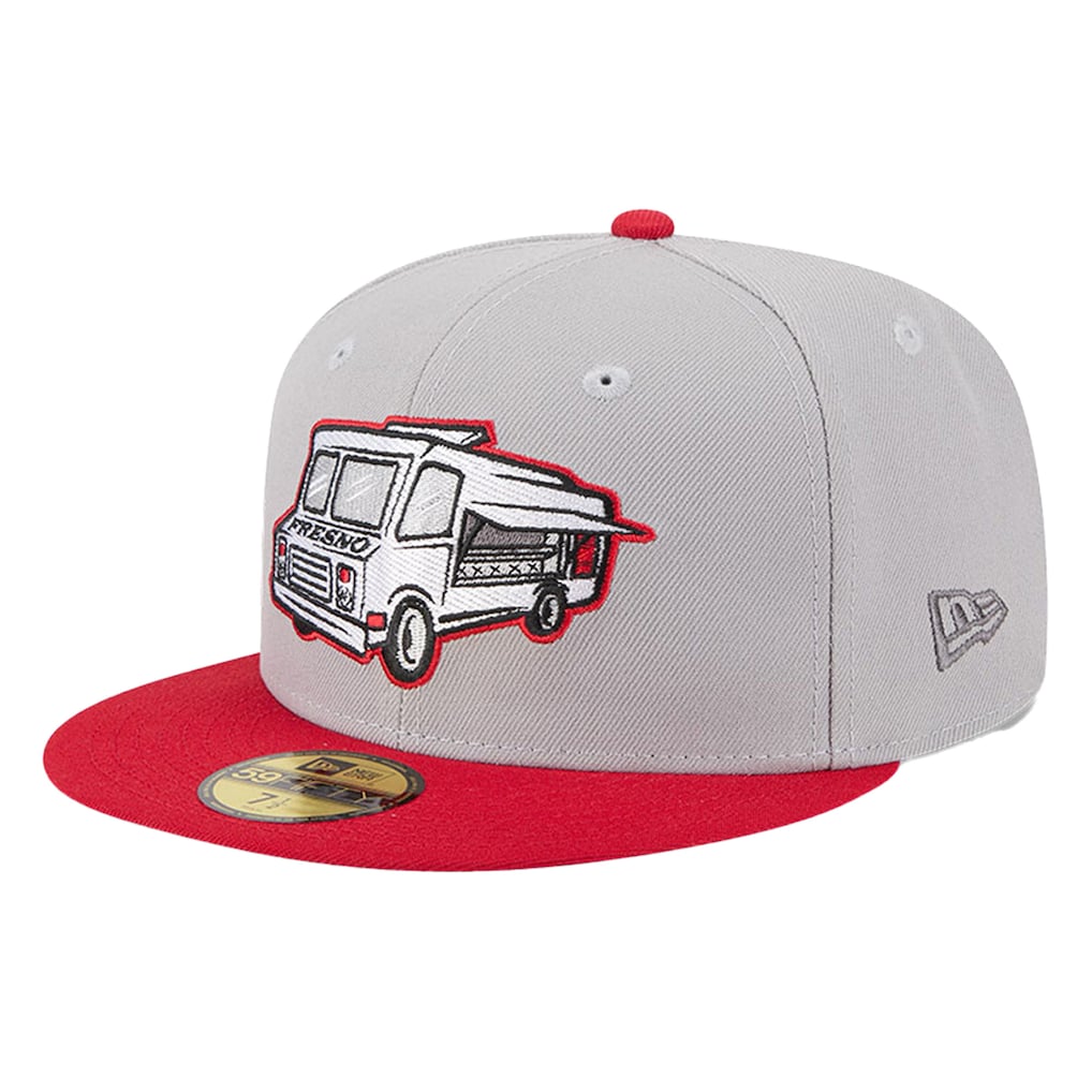 New Era Fresno Grizzlies Grey Theme Nights 59FIFTY Fitted Hat
